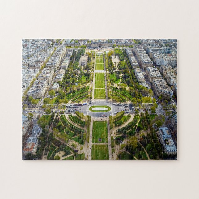 Champ de Mars Paris. Puzzle (Horizontal)