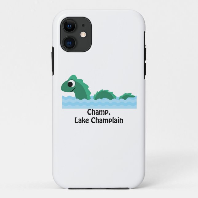 Champ, Lake Champlain Case-Mate iPhone Hülle (Rückseite)
