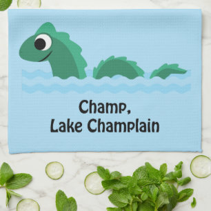 Champ, Lake Champlain Geschirrtuch