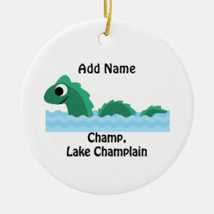 Champ, Lake Champlain Keramik Ornament