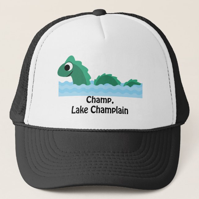 Champ, Lake Champlain Truckerkappe (Vorderseite)