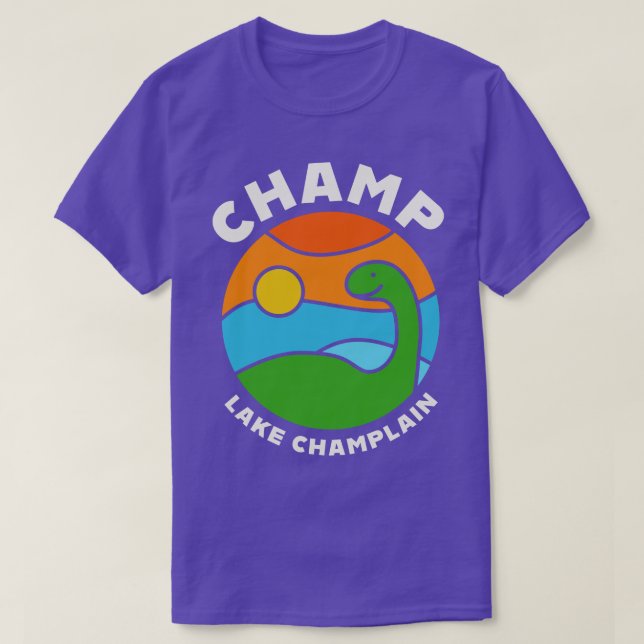 Champ Lake Monster Lake Champlain Monster T-Shirt (Design vorne)