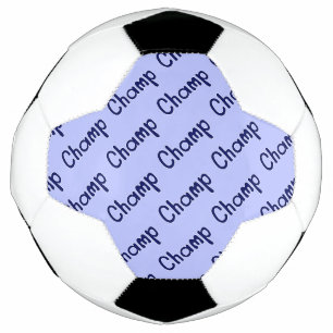 Champ Pattern - Blau Fußball