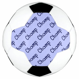 Champ Pattern - Blau Fußball