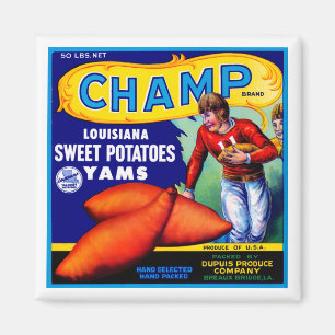 Champ Sweet Potato Magnet