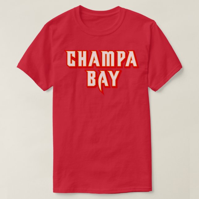 Champa Bay Orange T-Shirt (Design vorne)