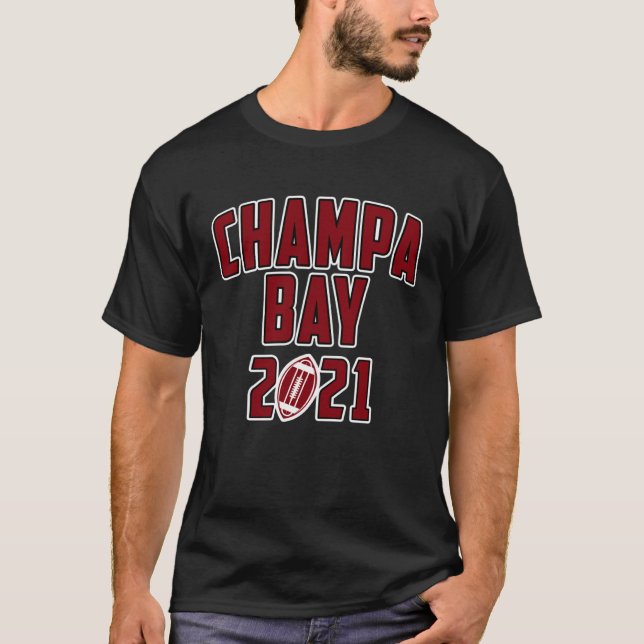 Champa Bay Tampa 2021 Apparel T-Shirt (Vorderseite)