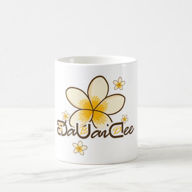 Champa-Blume Kaffeetasse (Mittel)