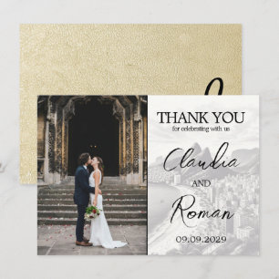 Champagne Brazil Passport Dankeskarte