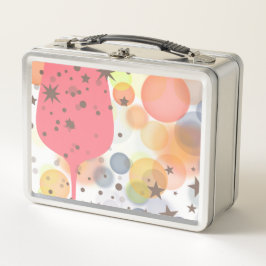 Champagne Bubbles Metall Brotdose