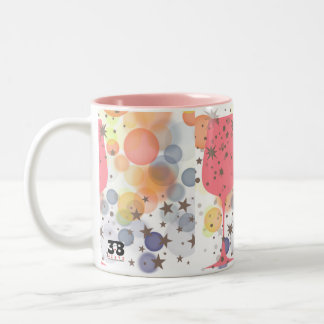 Champagne Bubbles Zweifarbige Tasse