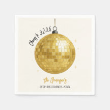 Champagne Disco-Kugel Silvester 2026