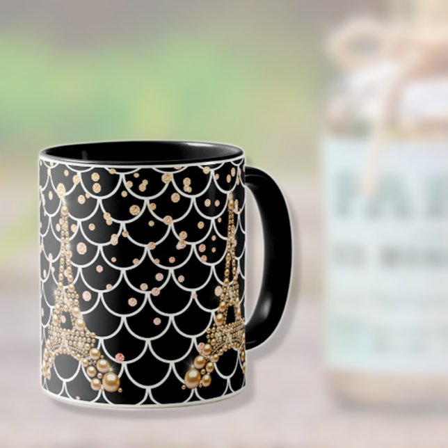 Champagne Eiffel Tower Tasse (Von Creator hochgeladen)