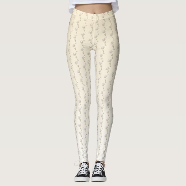 Champagne Glass Leggings (Vorderseite)