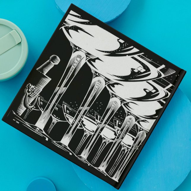 Champagne Glasses Einladung (Von Creator hochgeladen)