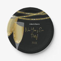 Champagne & Glitzer Strings | Silvester-Party