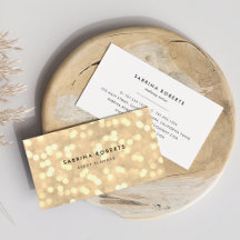 Champagne Gold Bokeh