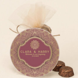 Champagne gold calligraphy romantic weeding getränkeuntersetzer