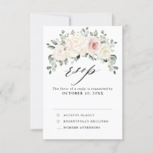 Champagne Ivory Blush Pink Blumengrün Hochzeit