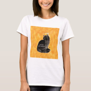 Champagne-Katze T-Shirt