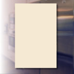 Champagne Metallic Solid Color | Classic | elegant Magnetisches Trockenlöschblatt<br><div class="desc">Champagne Metallic Solid Color | Classic | elegant | Trendy | Stilvoll | Geschenk</div>