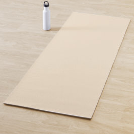 Champagne Metallic Solid Color | Classic | elegant Yogamatte