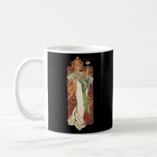 Champagne Partys Nouveau by Alphonse Mucha Kaffeetasse