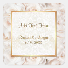 Champagne Pink Rose Elegance