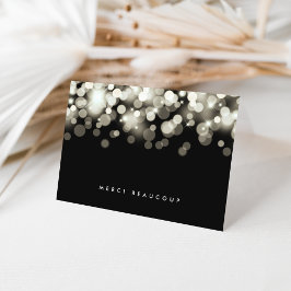 Champagne Spark Dankeschön Karten