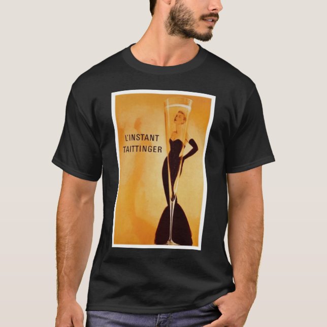 Champagne T-Shirt (Vorderseite)