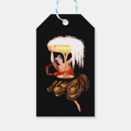 Champagne Toast Geschenkanhänger