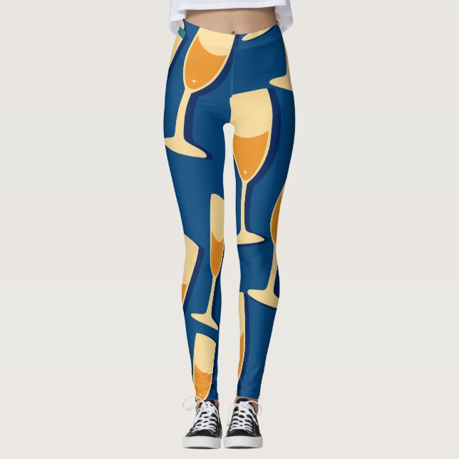 Champagne Toast Leggings (Vorderseite)