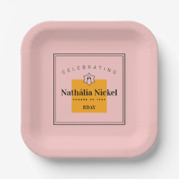 Champagne Toast Pappteller