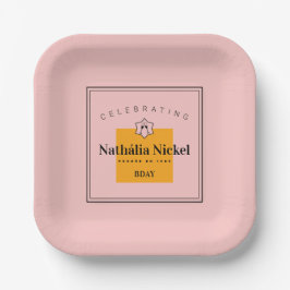 Champagne Toast Pappteller