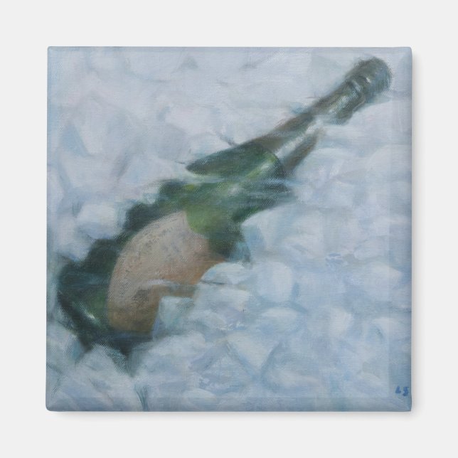 Champagner auf Eis 2012 Magnet (Vorne)