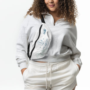 Champagner auf Eis   Après Ski Winter Bachelorette Bauchtasche