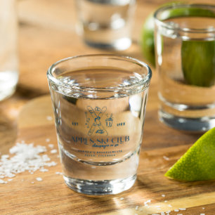 Champagner auf Eis Après Ski Winter Bachelorette Schnapsglas