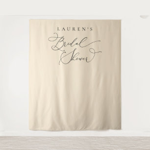 Champagner Beige Brautparty Foto Hintergrund Wandteppich