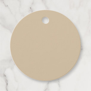 Champagner Beige Geschenkanhänger