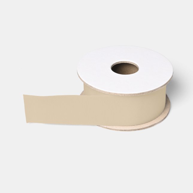 Champagner Beige Ripsband (Spule)