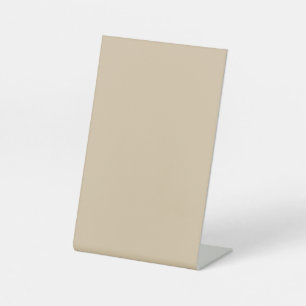 Champagner-Beige  Sockelschild