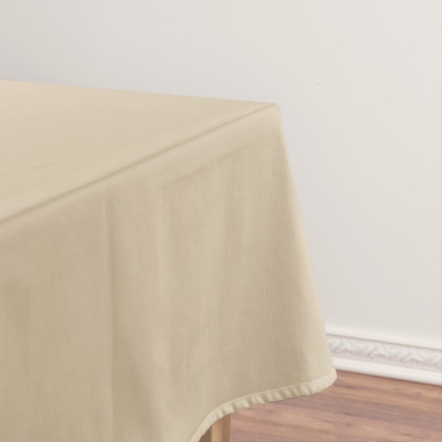Champagner Beige Tischdecke (Beispiel)