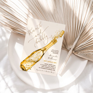 Champagner-Brunch und prickelnde Brautparty Einladung