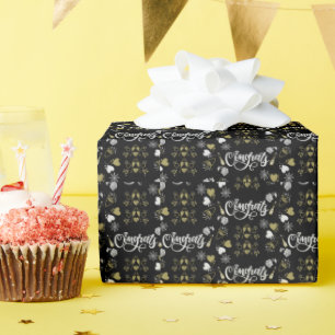 Champagner Celebration Party Geschenkpapier