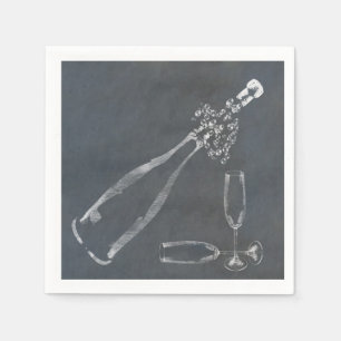 Champagner-Cork Serviette