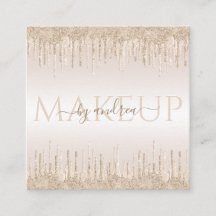 Champagner-Glitzer Driving Chic Glam Makeup Artist