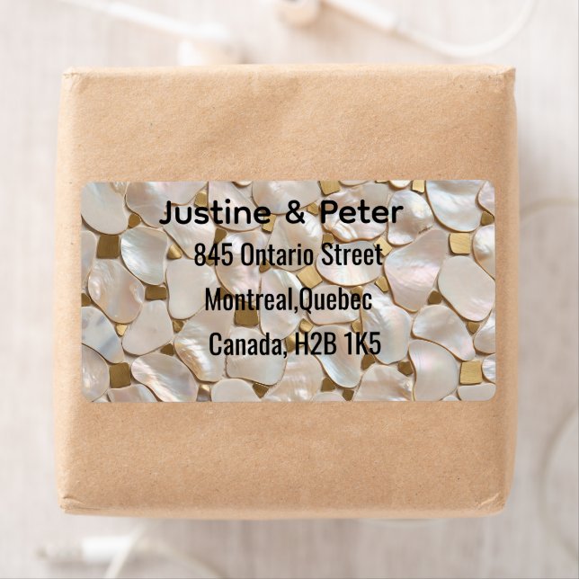Champagner-Gold-Perl-Mosaik (Insitu)