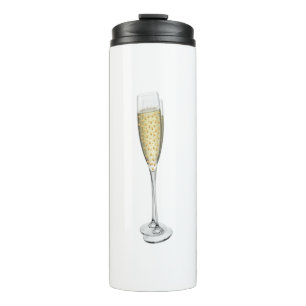 Champagner Herz Thermal Tumbler Thermosbecher