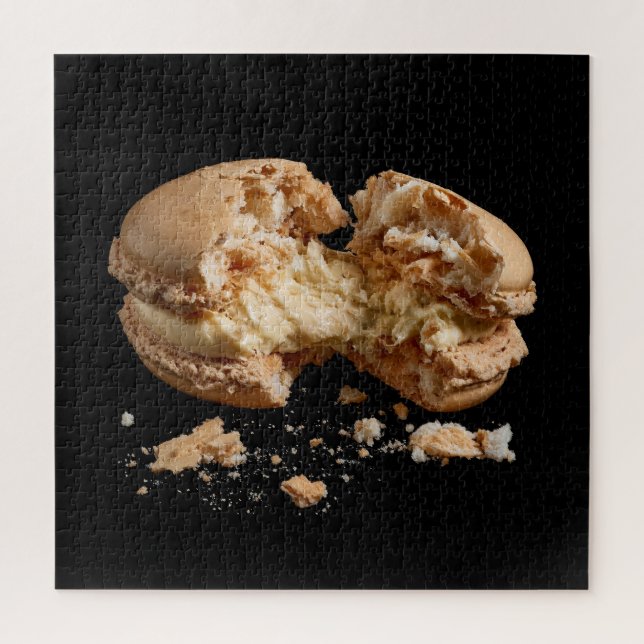 Champagner & Macarons Puzzle (Vertikal)