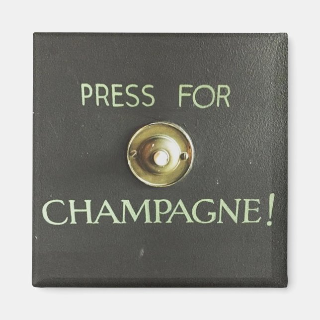 Champagner Magnet (Vorne)